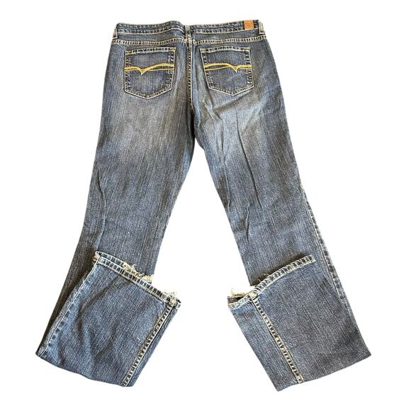 Vintage Y2K Jordache Bootcut Jeans Sz 11 Tall Boho Preppy Twilight School Indie - Picture 4 of 4